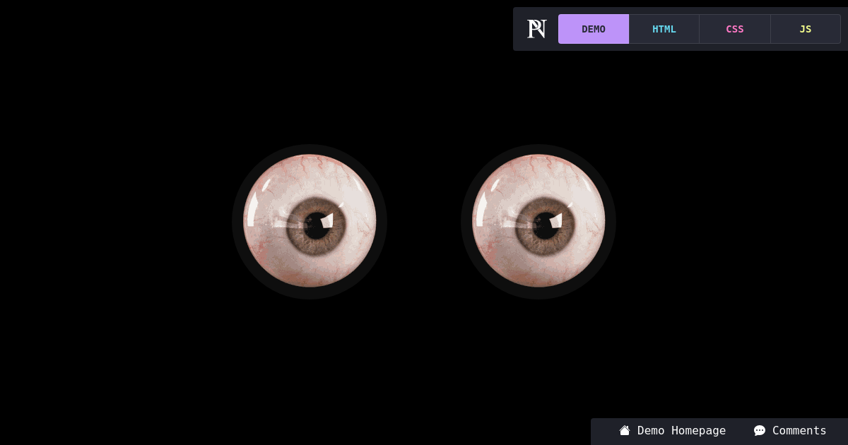 Screenshot of Halloween Horror Eyes