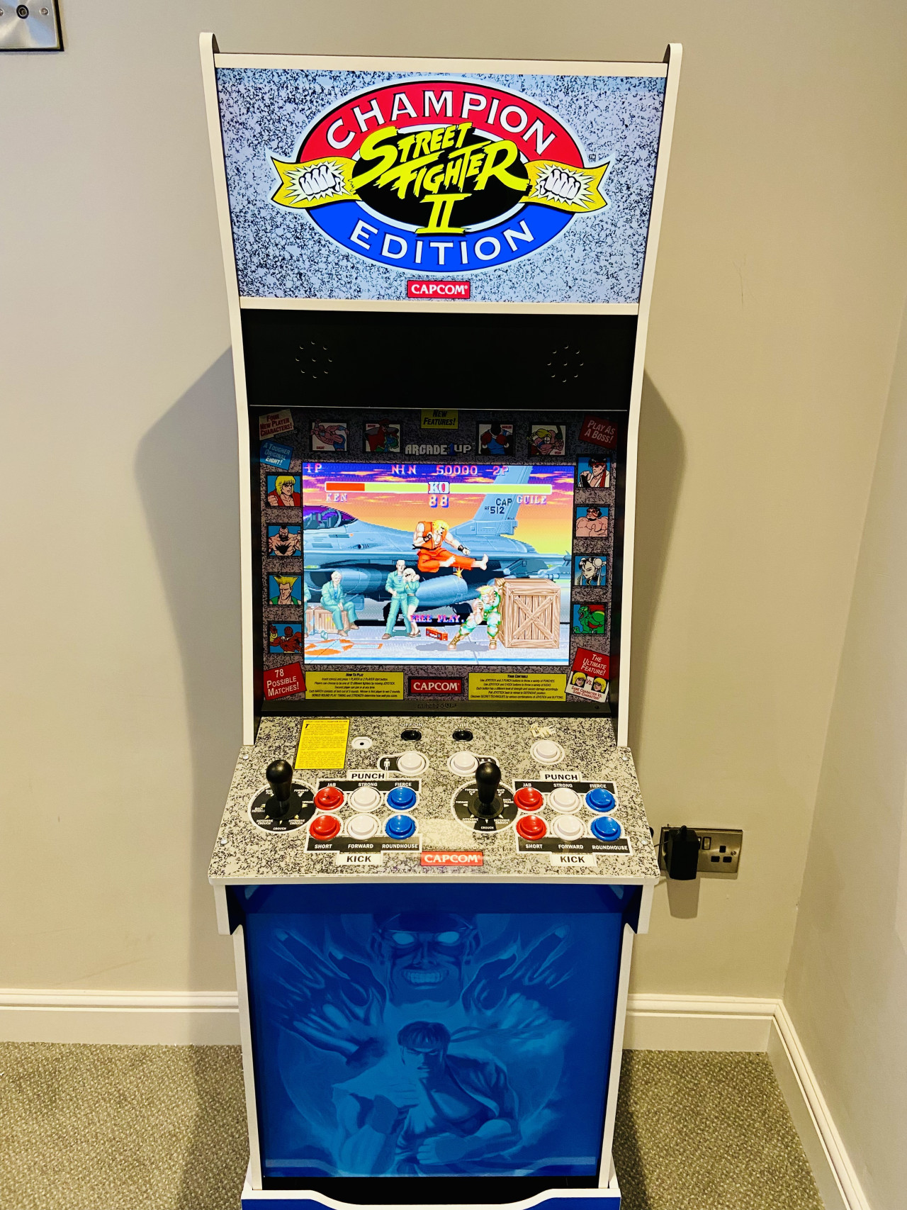 Arcade1Up Street Fighter 2 Capcom Legacy Championship Edition Cabinet